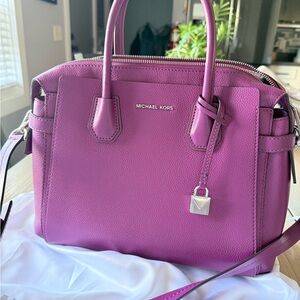 Michael Kors Pink Satchel Bag